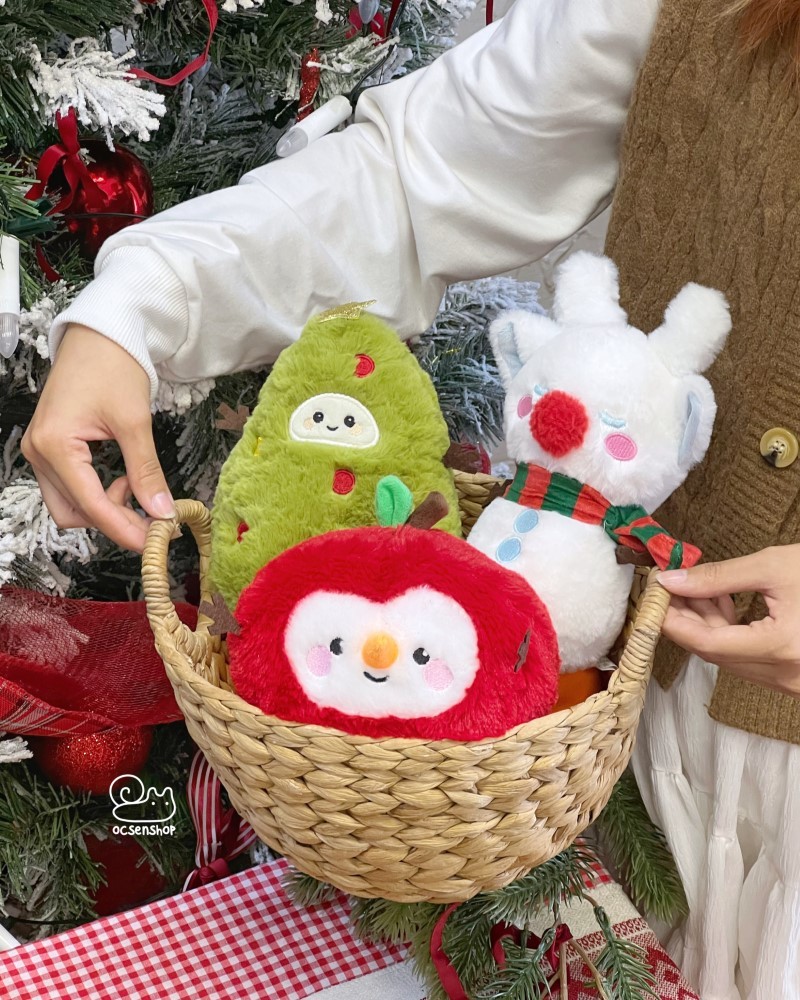Móc khóa bông Noel (10cm)