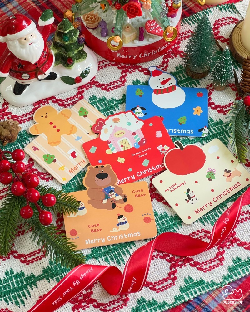 Thiệp Noel (6x10cm)