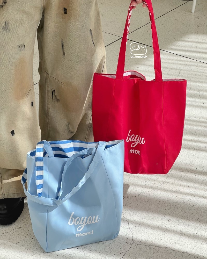 Totebag Beyou merci 2 mặt