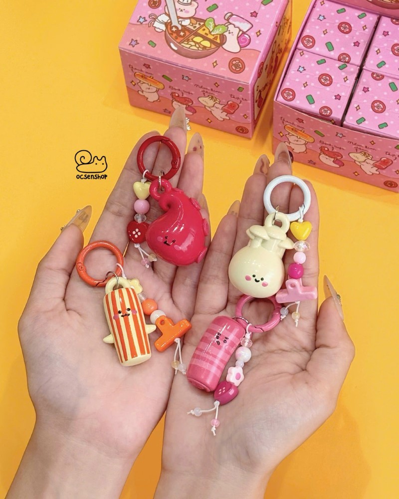 Blind box BST Hót Pót Móc khóa đồ nhúng lẩu