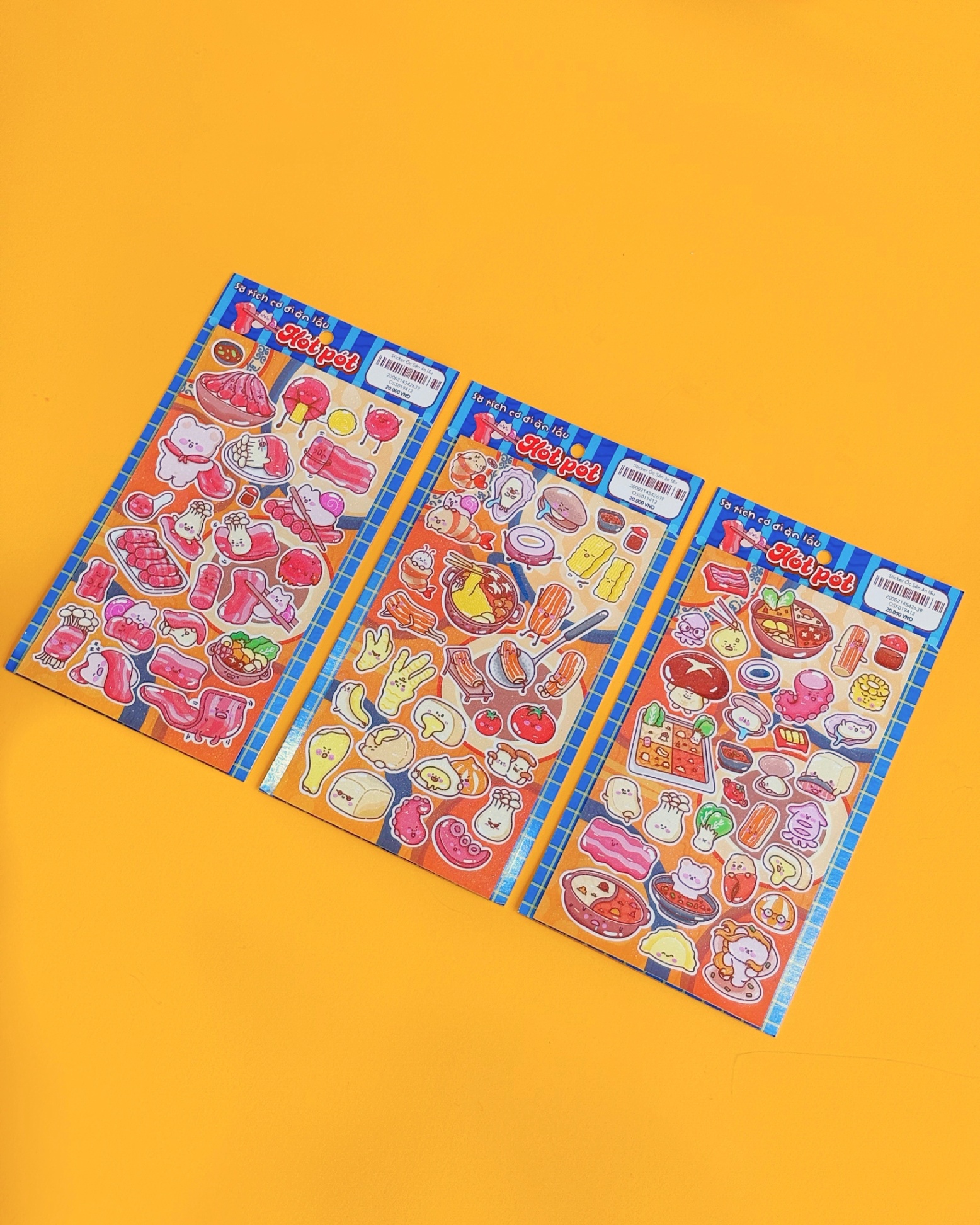 Sticker Ốc sên Ăn lẩu