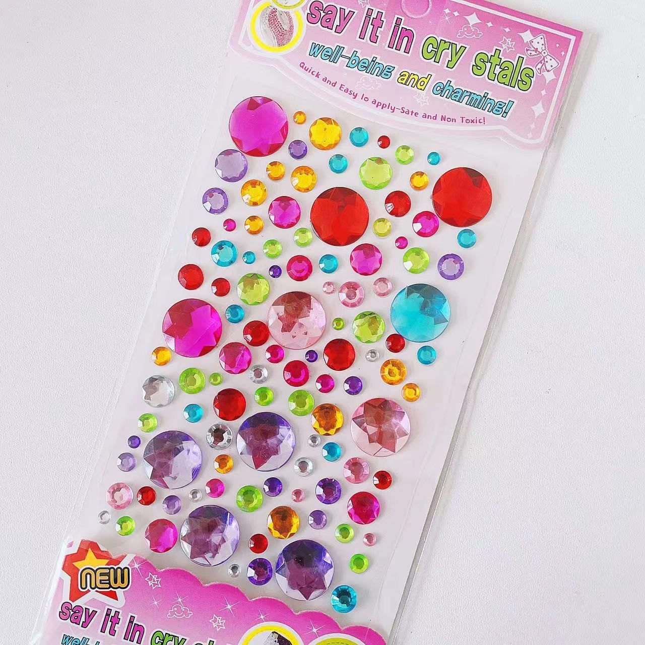 Sticker nổi 3D nhiều hình 20k (1 tấm)