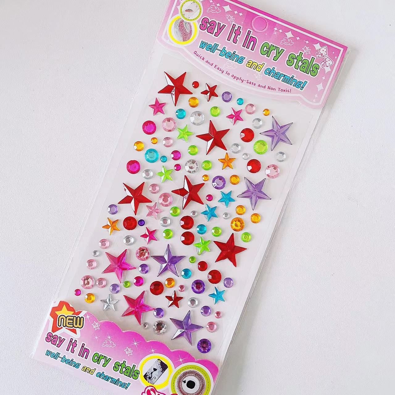 Sticker nổi 3D nhiều hình 20k (1 tấm)