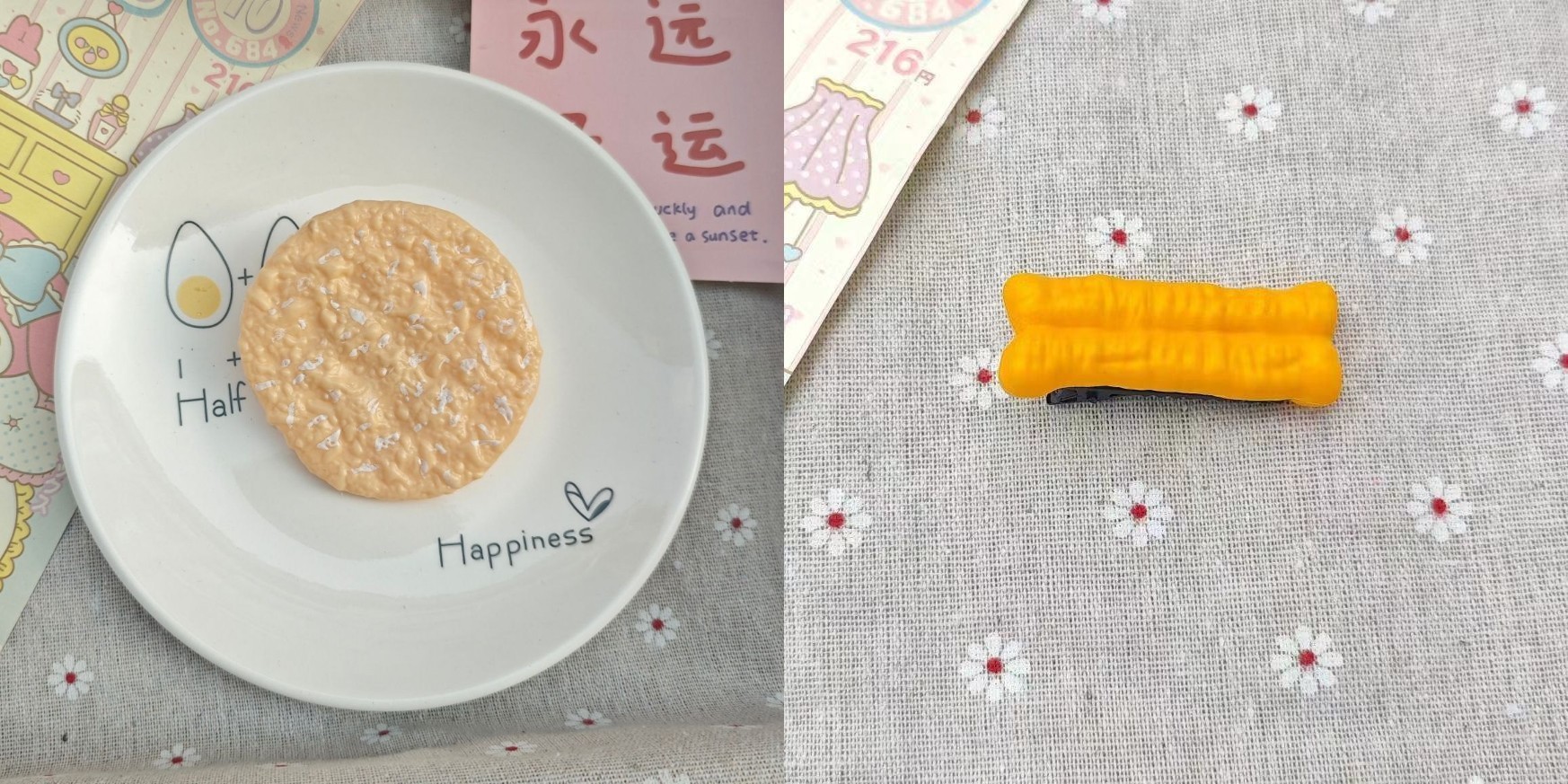 Kẹp tóc hình đồ ăn