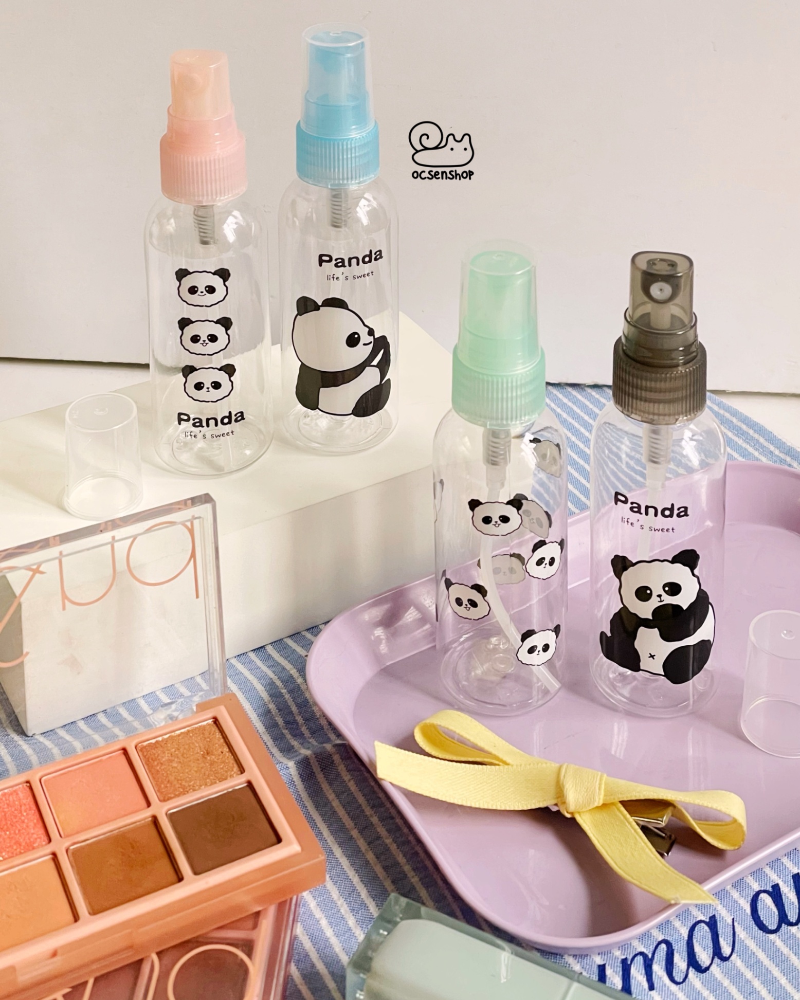 Lọ chiết nhựa Panda (dạng xịt)(60ml)