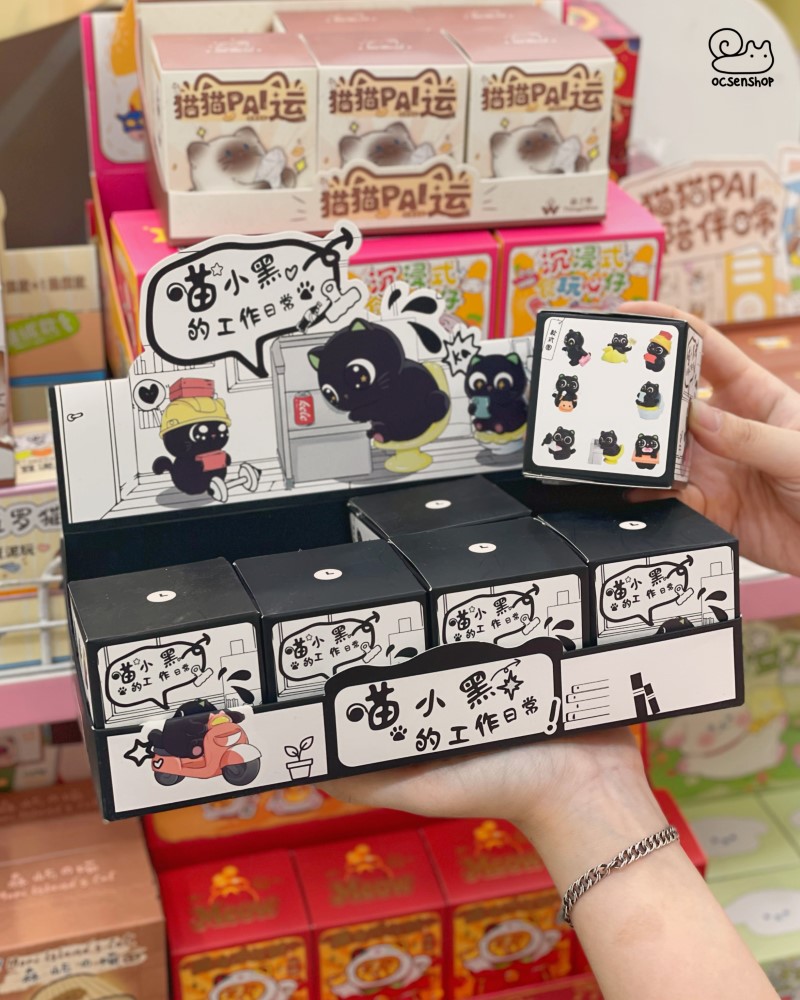 Blind box Mèo đen (8)
