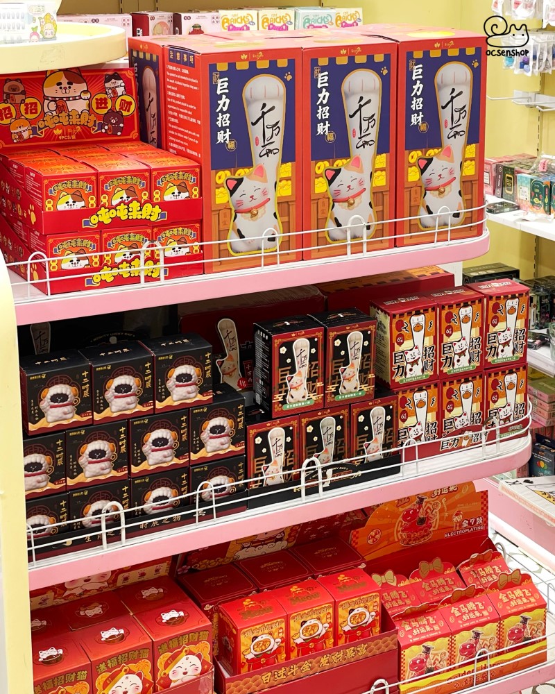 Blind box Mèo thần tài tay dài
