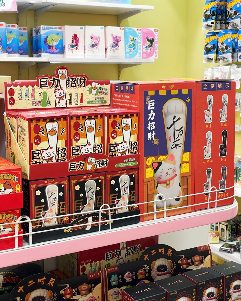 Blind box Mèo thần tài tay dài
