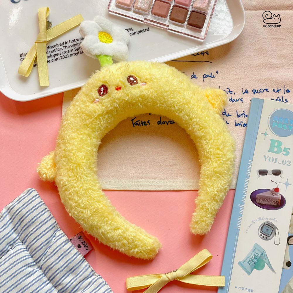 Bờm bông xù Động vật kèm dây kéo