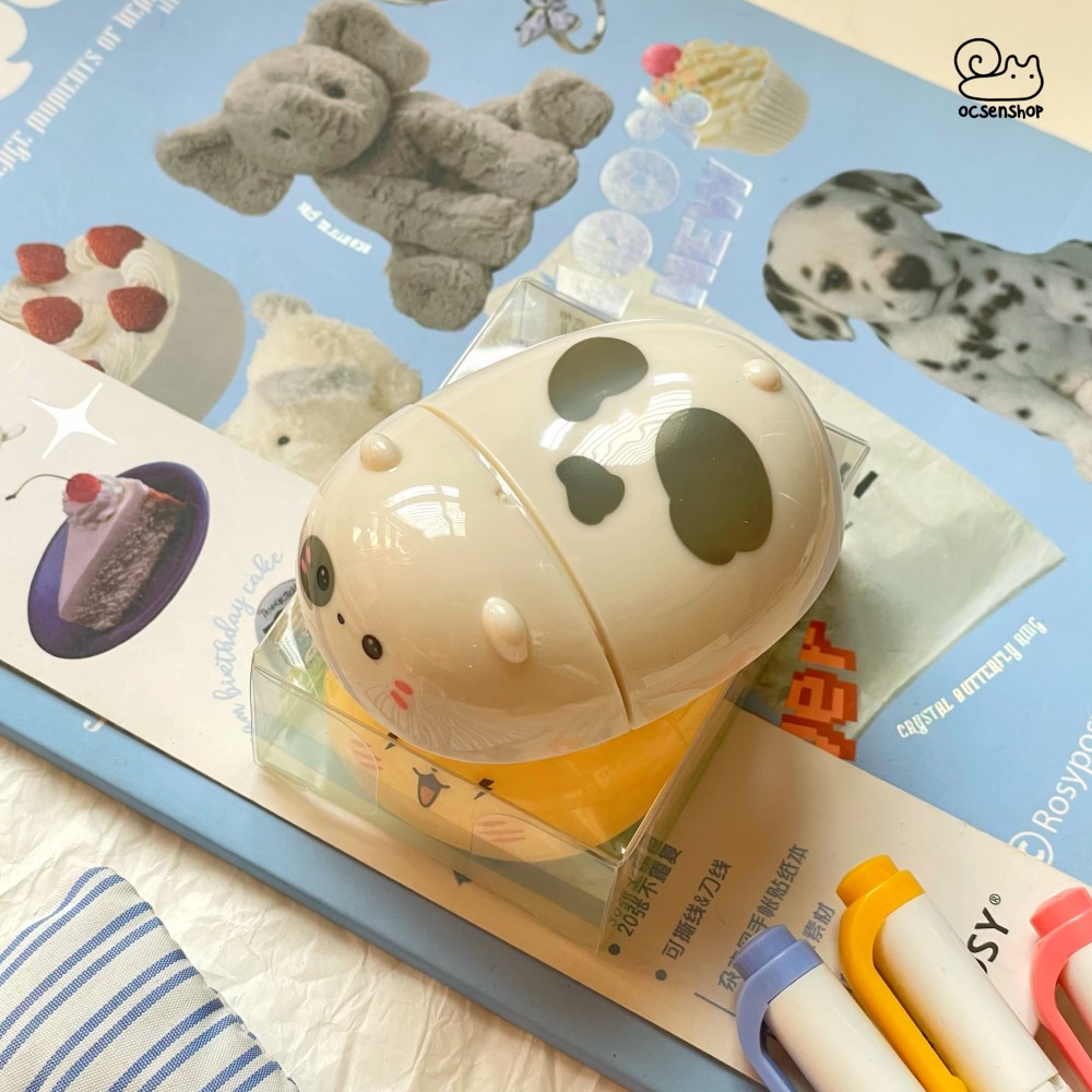 Bút xóa băng Động vật nằm (5,5x7cm)