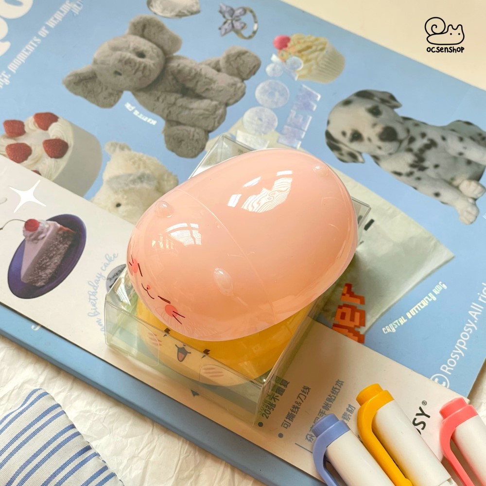 Bút xóa băng Động vật nằm (5,5x7cm)