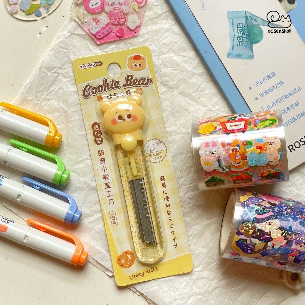 Dao rọc giấy Cookie Bear