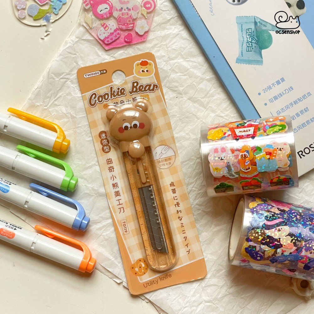 Dao rọc giấy Cookie Bear