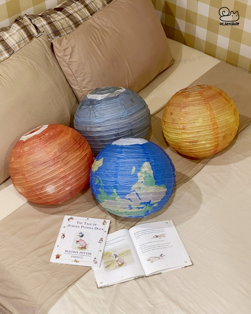 Đèn lồng giấy Hành tinh