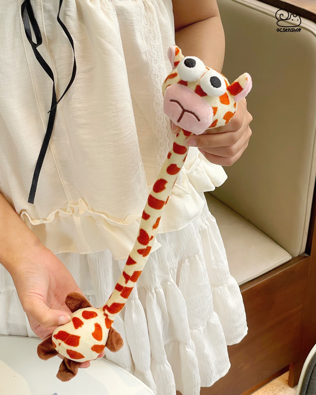 Động vật bông cổ dài (40cm)