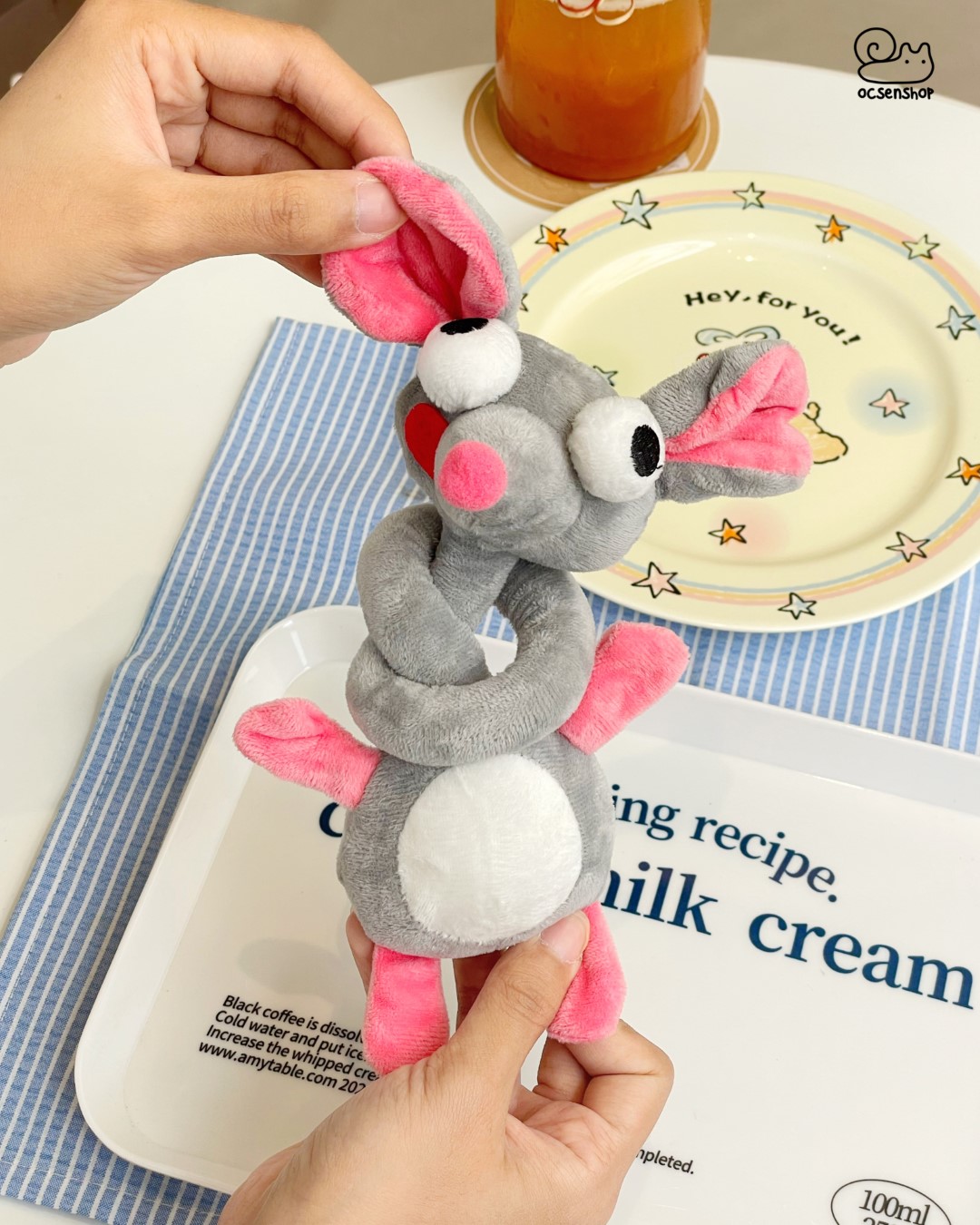 Động vật bông cổ dài (40cm)