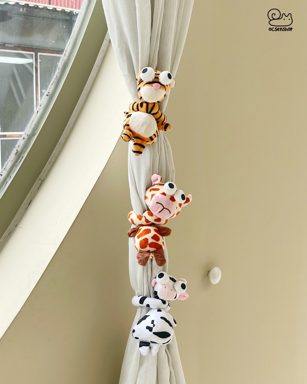 Động vật bông cổ dài (40cm)