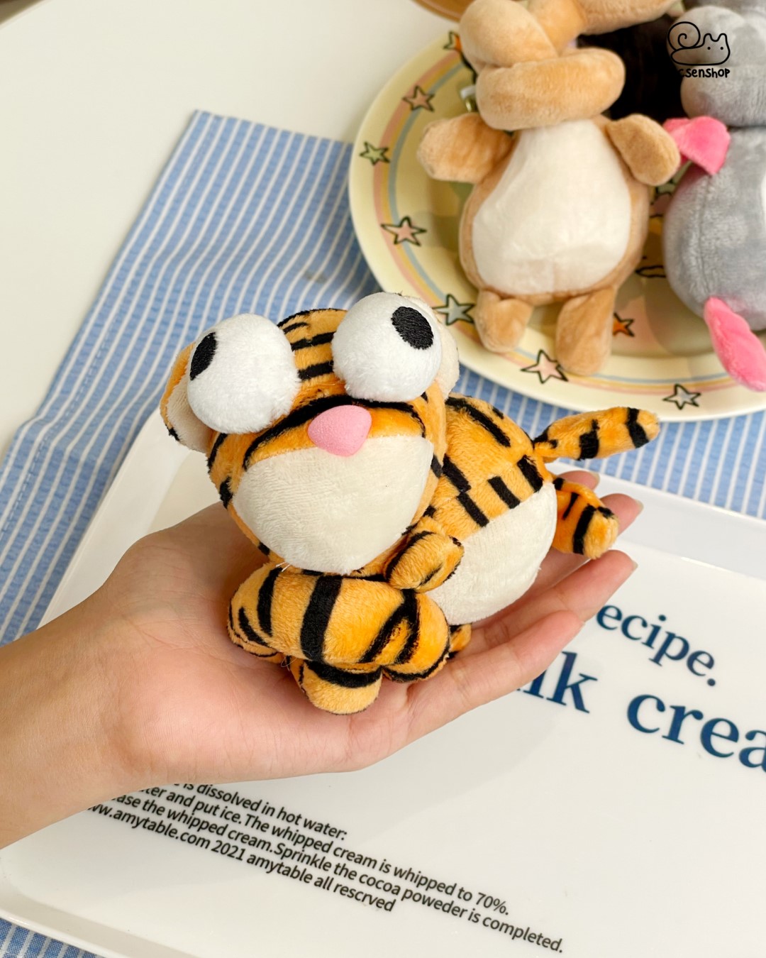 Động vật bông cổ dài (40cm)