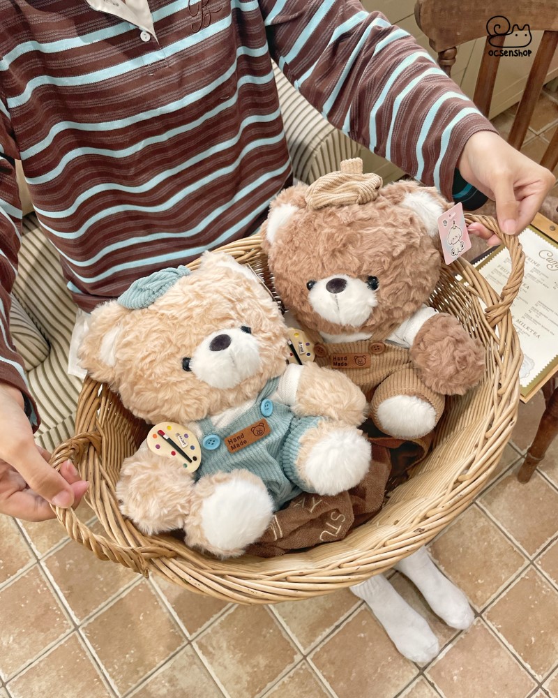 Động vật bông mặc yếm nhung (30cm)