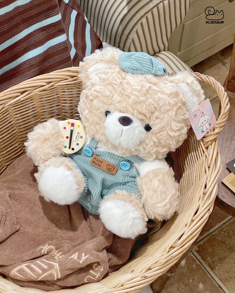 Động vật bông mặc yếm nhung (30cm)