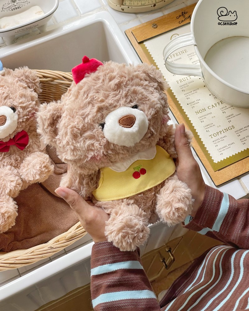 Gấu bông má hồng (20cm)