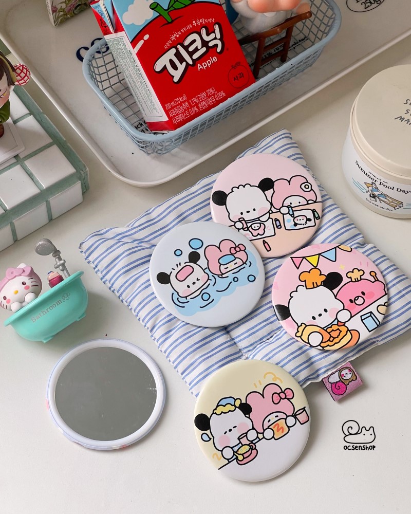 Gương 1 mặt Pochacco & friends