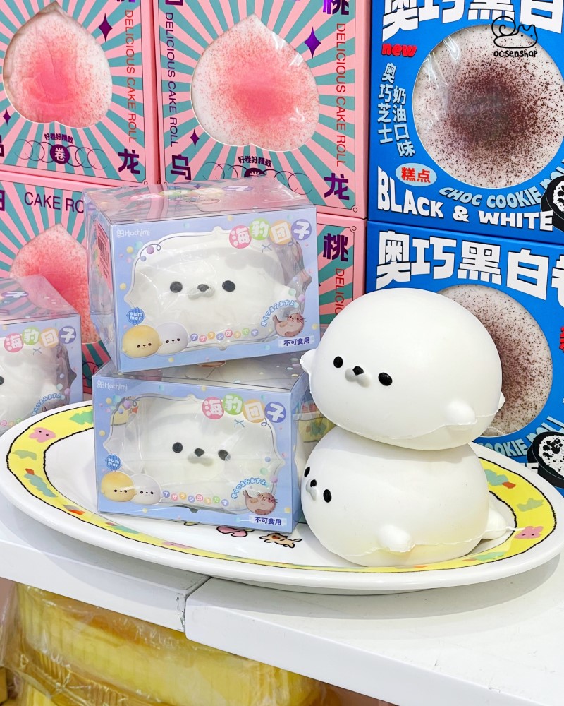 Hachimi Squishy Hai cau (kem hop)