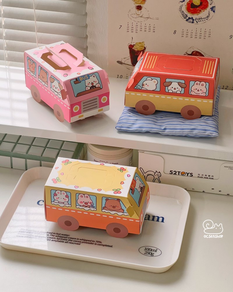 Hộp quà hình xe bus (14x7,3cm)