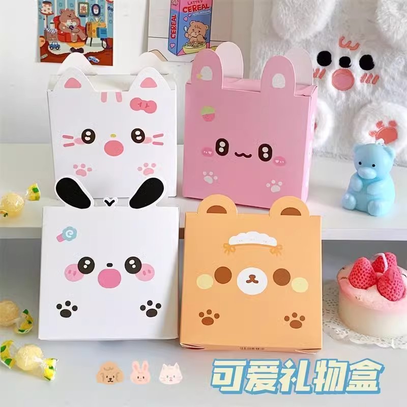 Hộp quà mặt động vật có tai (11,5x3,8x13cm)