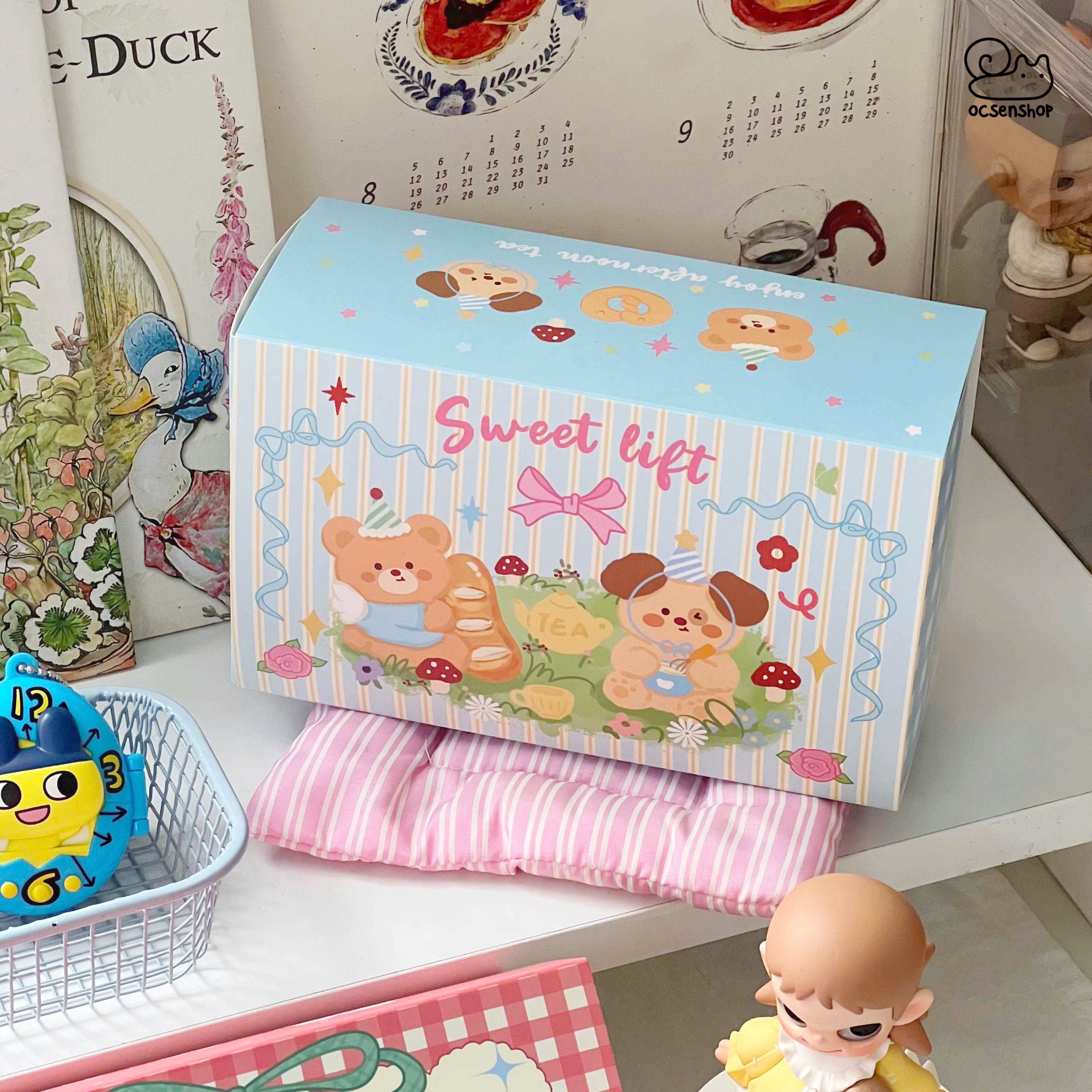 Hộp quà nắp kéo Động vật