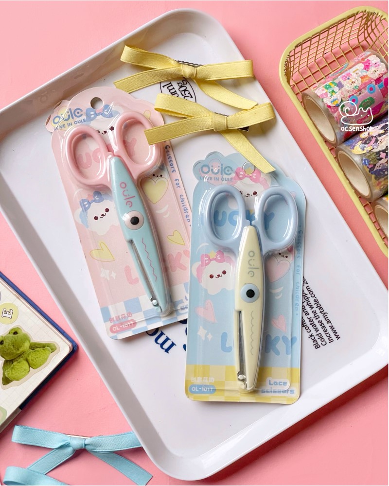 Kéo cắt hoạ tiết ziczac