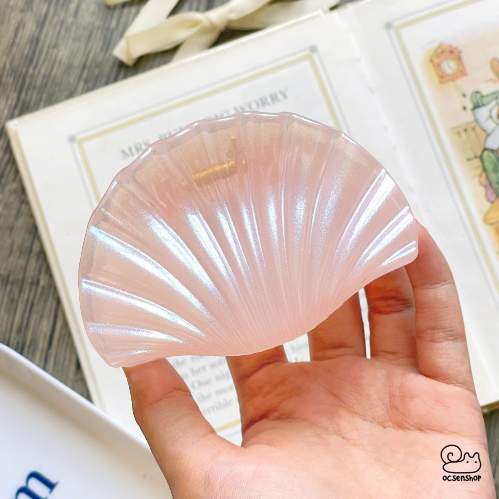 Kẹp càng cua Vỏ sò hologram (9,5cm)