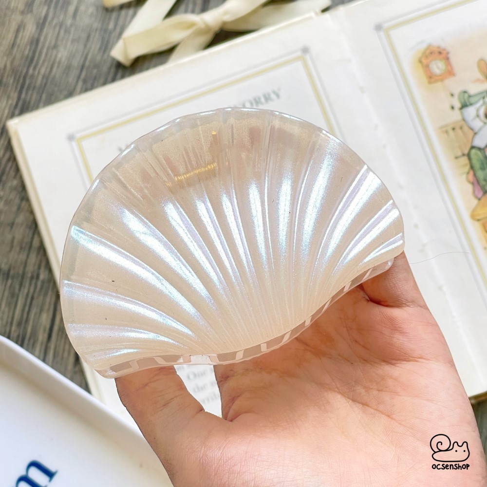 Kẹp càng cua Vỏ sò hologram (9,5cm)