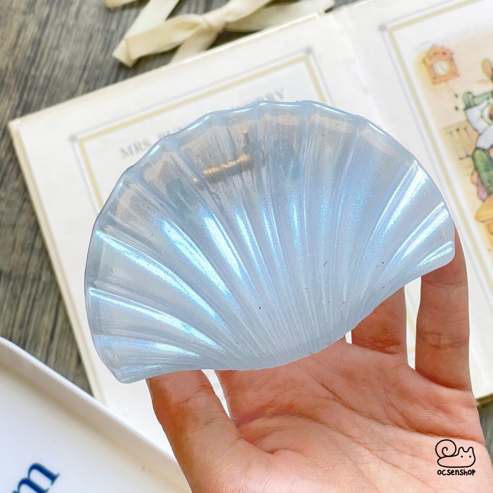 Kẹp càng cua Vỏ sò hologram (9,5cm)