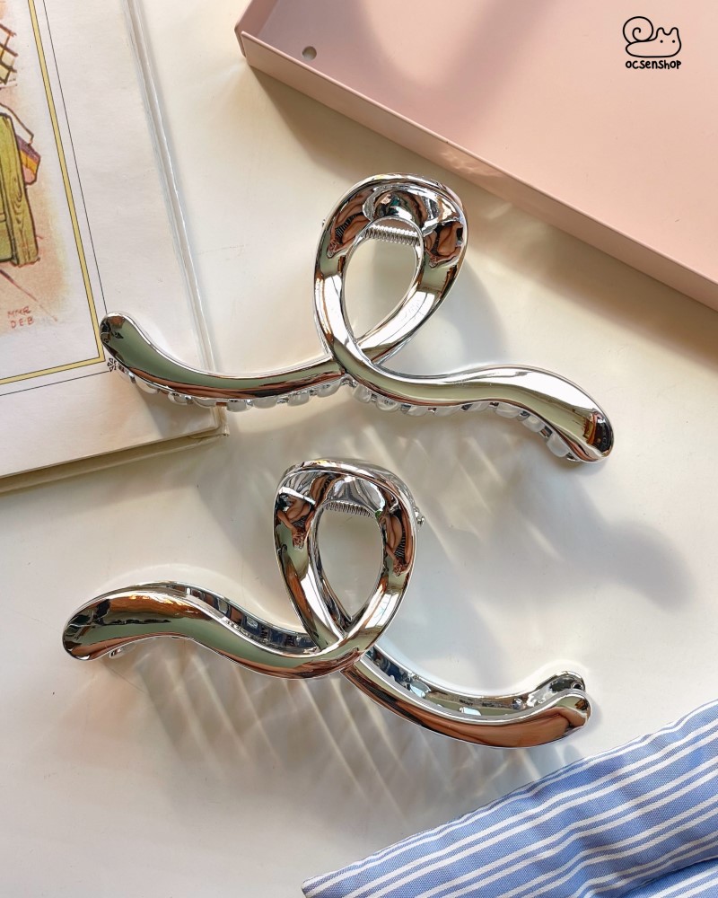 Kẹp càng cua bạc hình