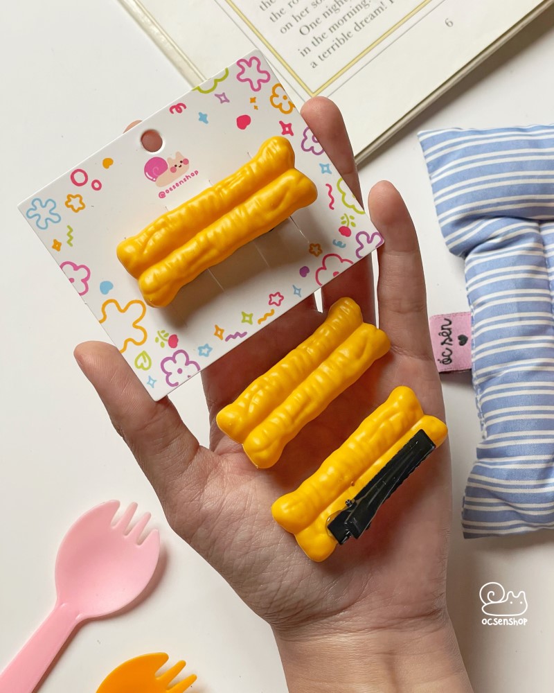 Kẹp tóc hình đồ ăn
