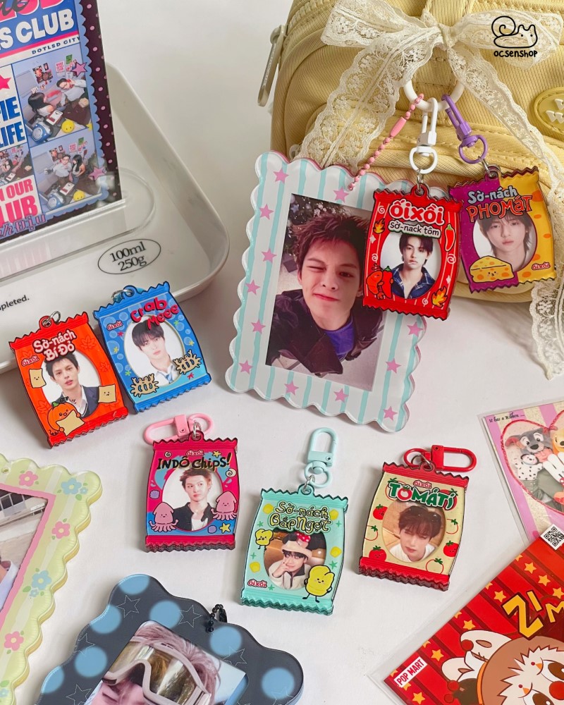 Keychain photoframe Snack