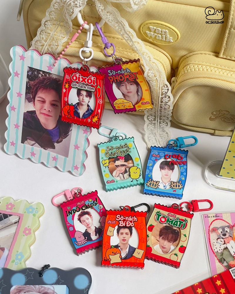 Keychain photoframe Snack