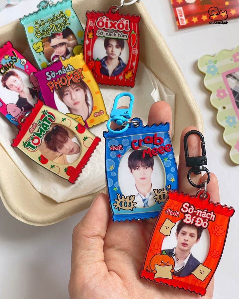 Keychain photoframe Snack
