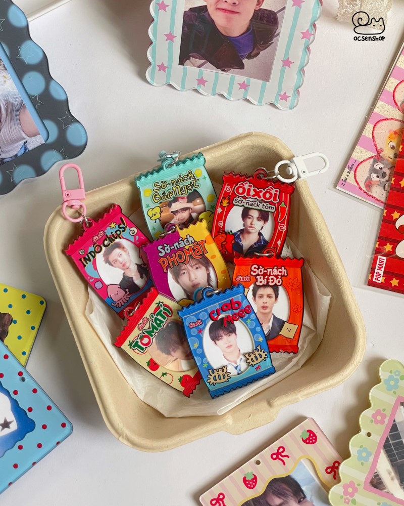 Keychain photoframe Snack