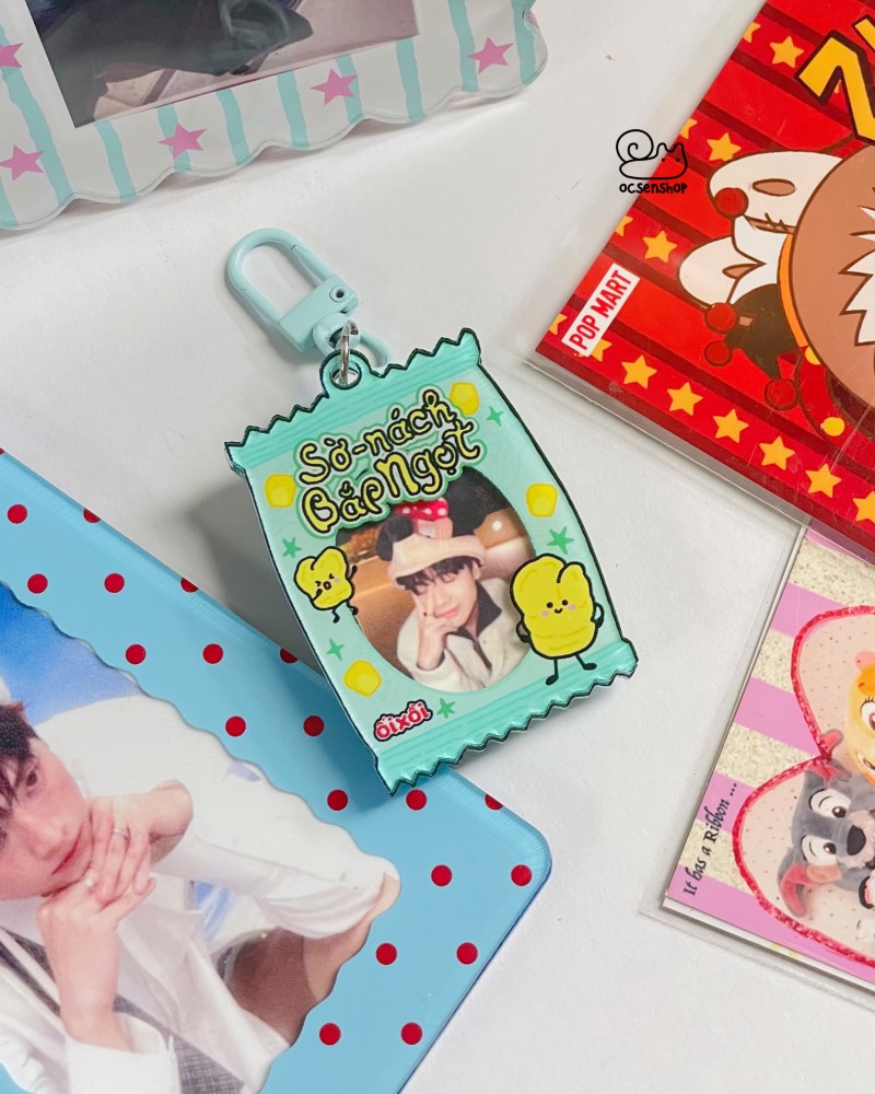 Keychain photoframe Snack