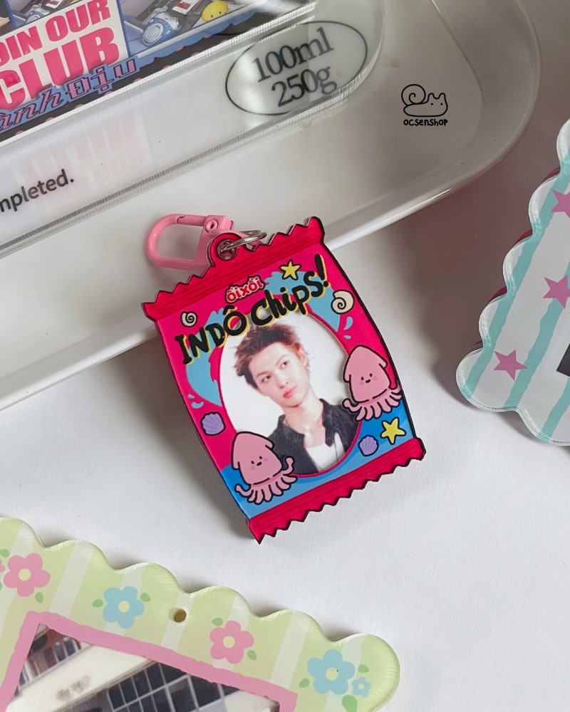 Keychain photoframe Snack