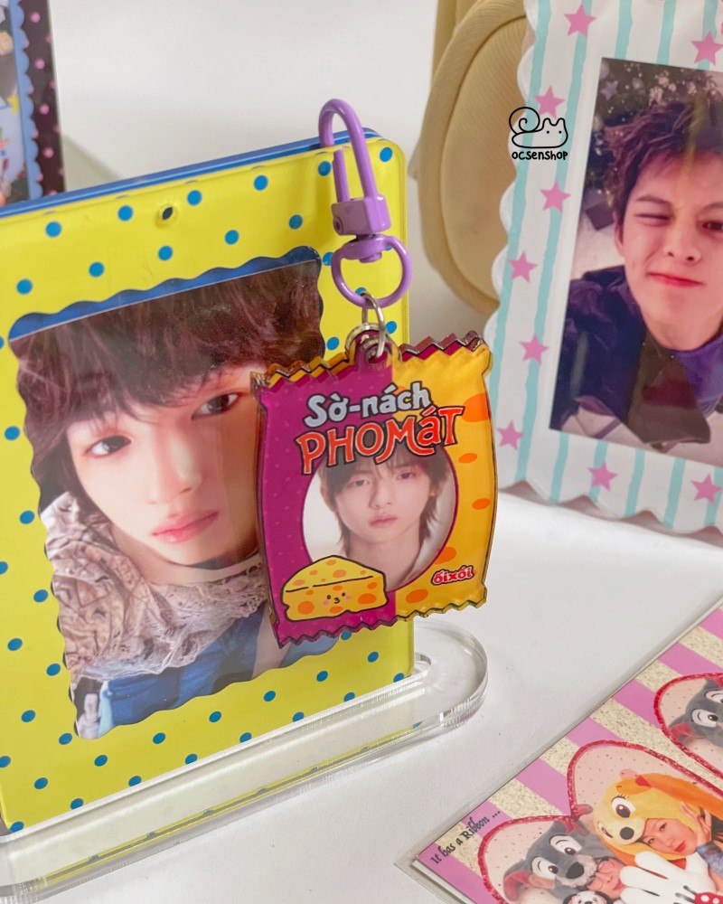 Keychain photoframe Snack