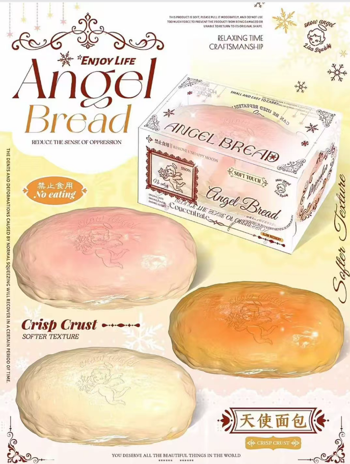 LISA Squishy Angel bread (kèm hộp)
