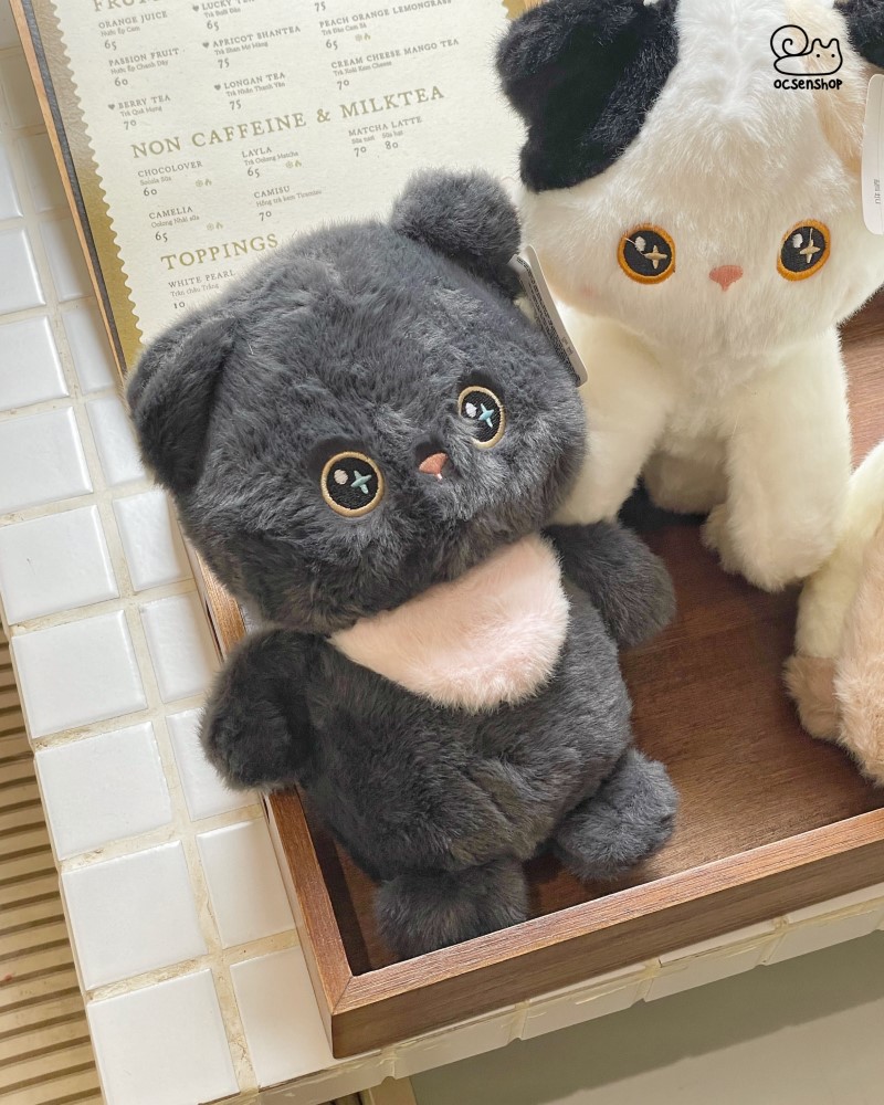 Mèo bông mắt sao (25cm)