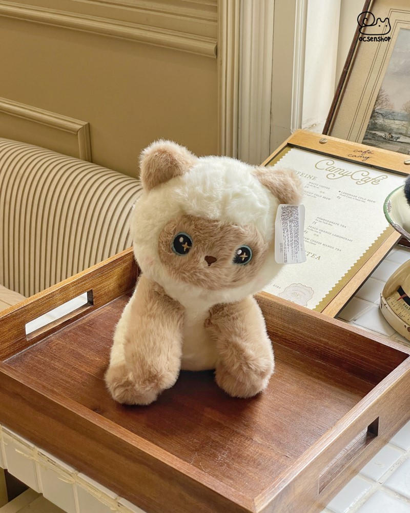 Mèo bông mắt sao (25cm)