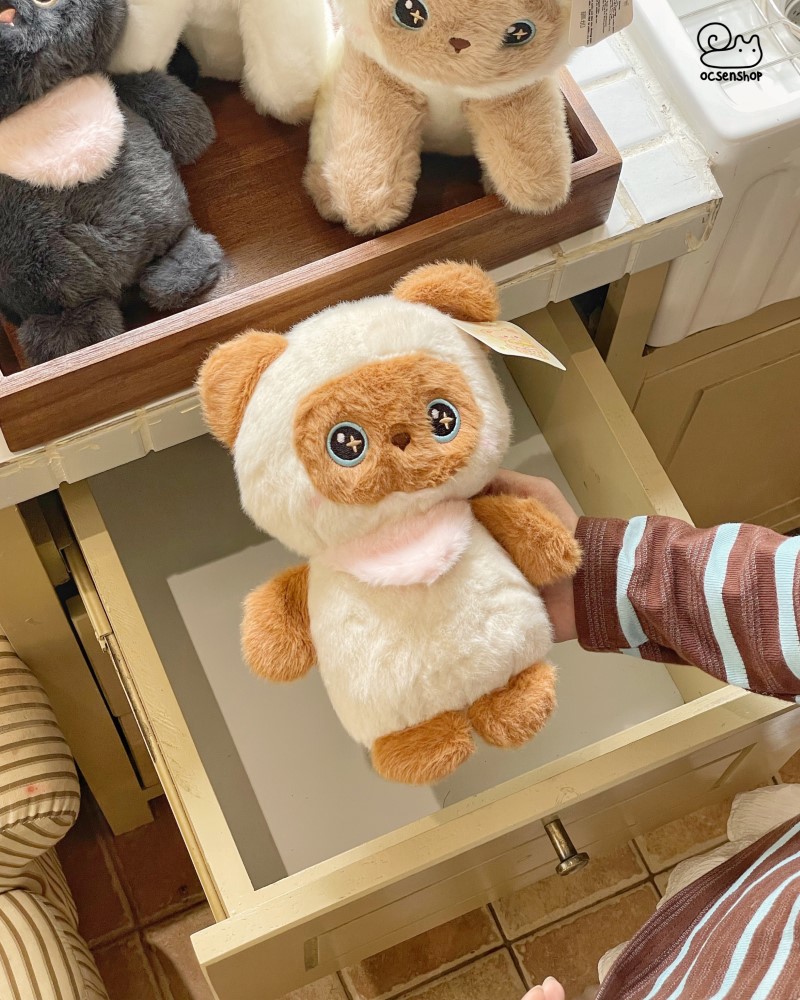 Mèo bông mắt sao (25cm)