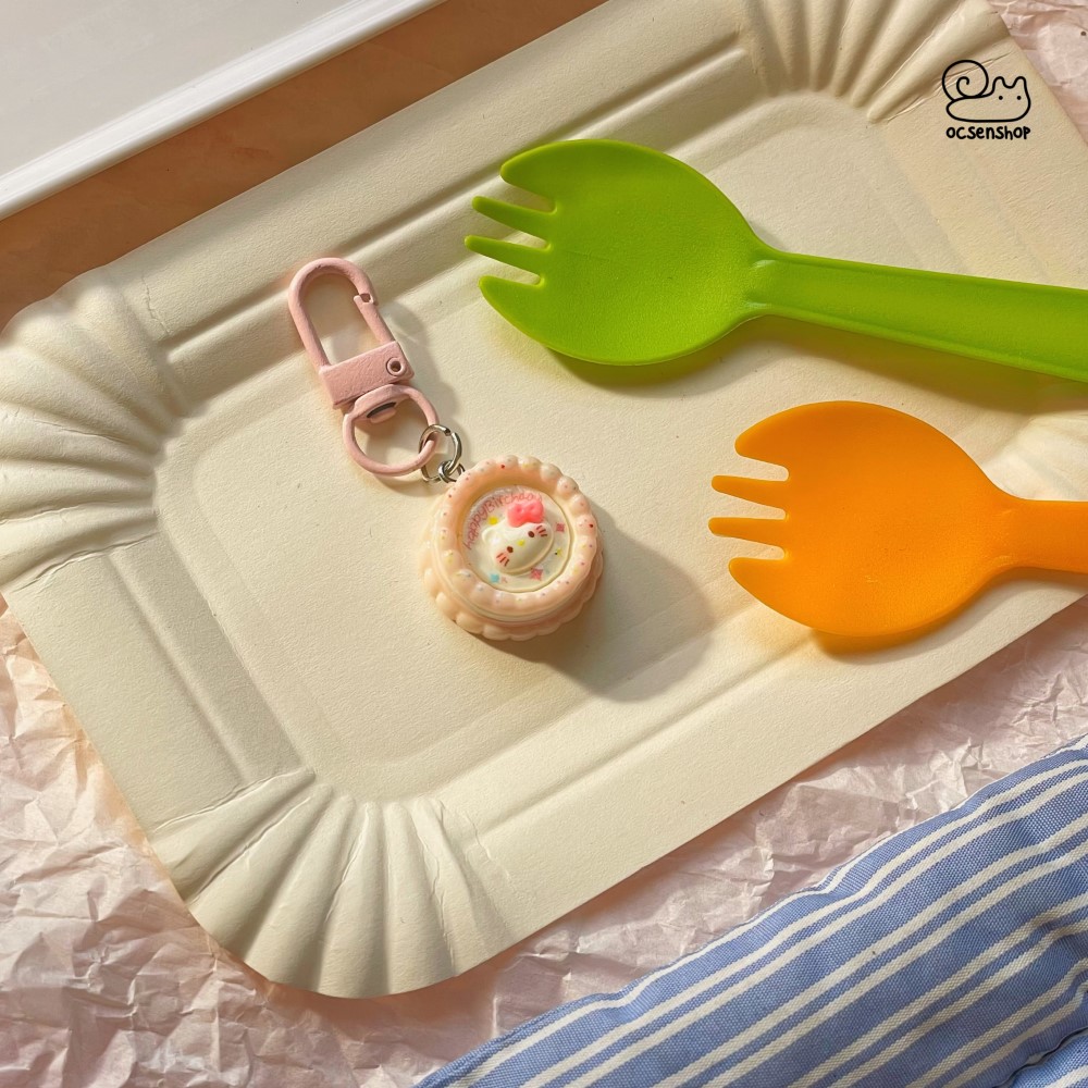 Móc đa năng Hello Kiity bánh HPBD