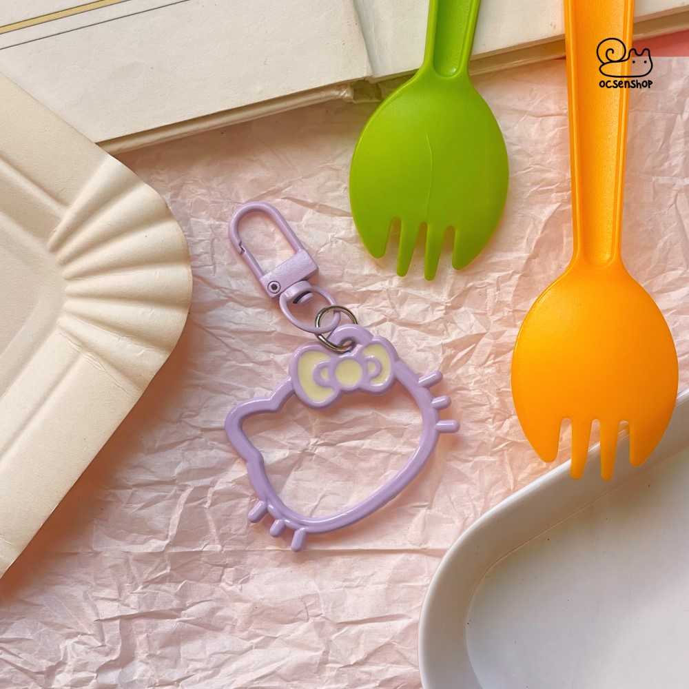 Móc đa năng mặt Hello Kitty rỗng