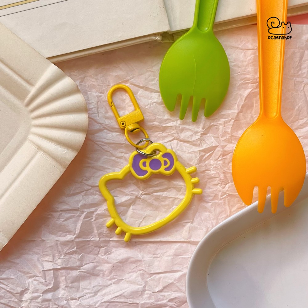 Móc đa năng mặt Hello Kitty rỗng